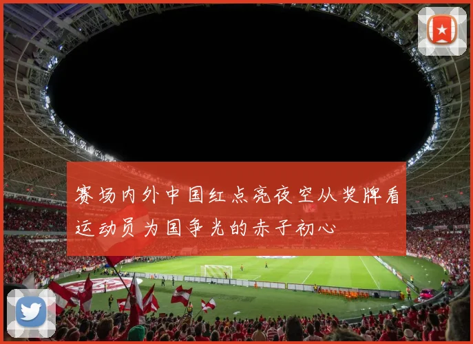 赛场内外中国红点亮夜空从奖牌看运动员为国争光的赤子初心